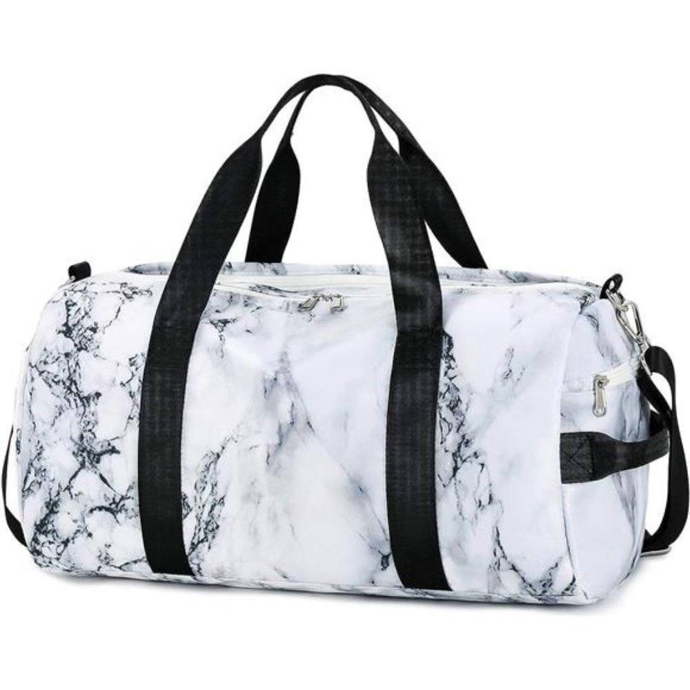 Sport Gym Duffle TravelBag for Men Women Duffel with Shoe Compartment,Wet Pocket
